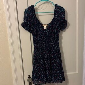 Altar'd State Navy Floral Dress